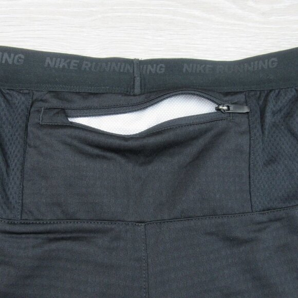 Nike Phenom Knit Running Pants Men's Size Medium Black Dri-Fit NEW - Picture 6 of 14